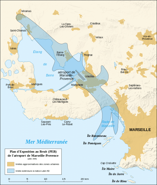 Plan Exposition au Bruit - Lden50