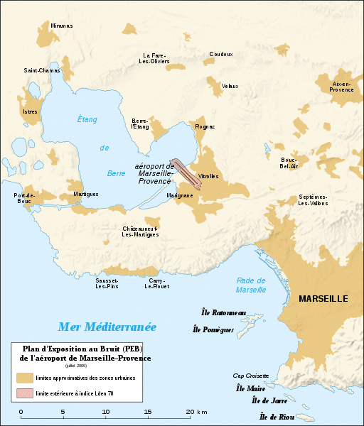 Plan Exposition au Bruit - Lden70